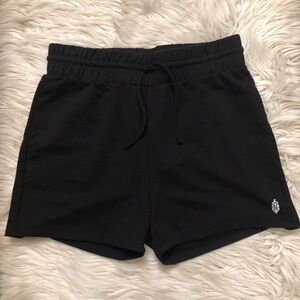 Free People Movement Activewear Drawstring Womens Black Shorts size M
